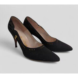 Vintage Palizzio Very New York Handmade‎ Ancora Womens High Heel Shoes Old Money